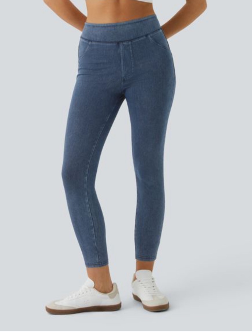 HALARA Mid Rise Casual Joggers with Pockets